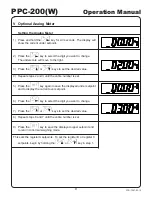 Preview for 12 page of Yamato Accu-weigh PPC-200 Operation Manual