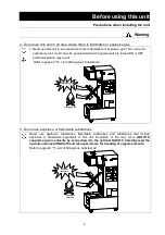 Предварительный просмотр 8 страницы Yamato ADL311 Instruction Manual