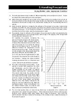 Предварительный просмотр 24 страницы Yamato ADL311 Instruction Manual