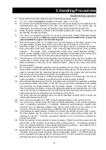 Предварительный просмотр 25 страницы Yamato ADL311 Instruction Manual