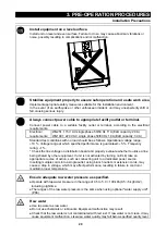 Предварительный просмотр 23 страницы Yamato Autostill WG251/1001 Instruction Manual