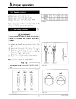 Предварительный просмотр 20 страницы Yamato AZ8000G class Instruction Manual