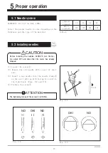 Предварительный просмотр 22 страницы Yamato AZ8600SD Instruction Manual