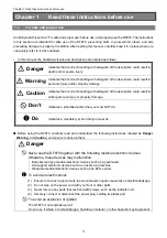 Preview for 4 page of Yamato Body Planner DF870 Operation Manual