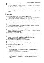 Предварительный просмотр 5 страницы Yamato Body Planner DF870 Operation Manual