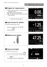 Preview for 18 page of Yamato Body Planner DF870 Operation Manual