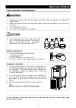 Предварительный просмотр 18 страницы Yamato CA300 Instruction Manual