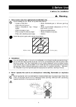 Предварительный просмотр 7 страницы Yamato CA301 Instruction Manual