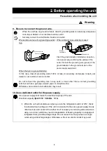 Предварительный просмотр 9 страницы Yamato CA301 Instruction Manual