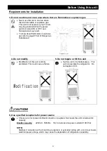 Предварительный просмотр 9 страницы Yamato CF800 Instruction Manual