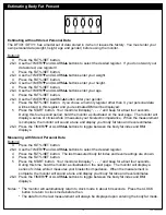 Preview for 15 page of Yamato Clock MINI DF301 Operator'S Manual