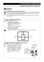 Preview for 8 page of Yamato DC401 Instruction Manual