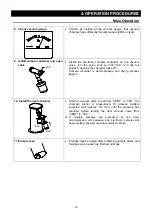 Предварительный просмотр 16 страницы Yamato DC801 Instruction Manual