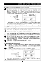 Предварительный просмотр 9 страницы Yamato DE411 Instruction Manual