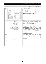 Предварительный просмотр 37 страницы Yamato DE411 Instruction Manual