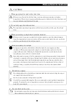 Предварительный просмотр 12 страницы Yamato DF Series Instruction Manual