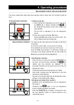 Preview for 22 page of Yamato DG-410C Instruction Manual