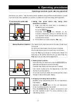 Предварительный просмотр 20 страницы Yamato DG-450C Instruction Manual