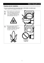 Предварительный просмотр 9 страницы Yamato DKN 812 Instruction Manual