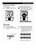 Preview for 10 page of Yamato DKN 812 Instruction Manual