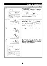 Preview for 47 page of Yamato DNF301 DNF401 Instruction Manual