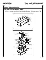 Предварительный просмотр 6 страницы Yamato DP-6700 Technical Manual