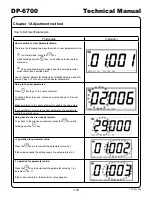 Предварительный просмотр 13 страницы Yamato DP-6700 Technical Manual