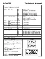 Предварительный просмотр 20 страницы Yamato DP-6700 Technical Manual