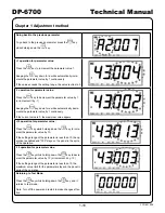 Предварительный просмотр 21 страницы Yamato DP-6700 Technical Manual