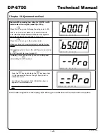 Предварительный просмотр 26 страницы Yamato DP-6700 Technical Manual