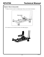 Предварительный просмотр 50 страницы Yamato DP-6700 Technical Manual