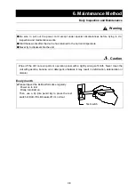 Предварительный просмотр 40 страницы Yamato DP104C Manual