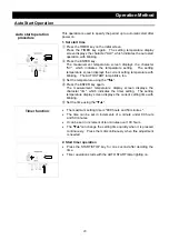 Предварительный просмотр 22 страницы Yamato DP23C Manual