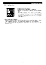 Предварительный просмотр 22 страницы Yamato DR 200 Instruction Manual