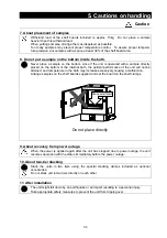 Preview for 36 page of Yamato DVS402C Manual