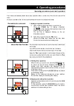 Preview for 23 page of Yamato DX302 Operating Instructions Manual