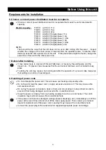 Preview for 8 page of Yamato FO 100 Instruction Manual