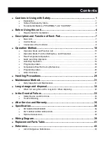 Предварительный просмотр 2 страницы Yamato FO100CR Manual