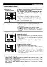 Preview for 15 page of Yamato FO610CR Manual