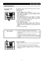 Предварительный просмотр 16 страницы Yamato FO610CR Manual