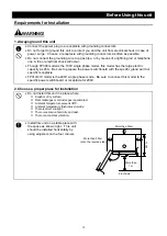 Предварительный просмотр 6 страницы Yamato FP 100 Instruction Manual