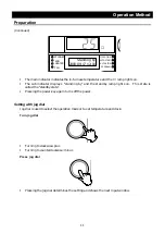 Предварительный просмотр 13 страницы Yamato FP 100 Instruction Manual