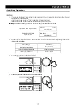 Предварительный просмотр 21 страницы Yamato FP 100 Instruction Manual