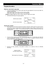 Preview for 24 page of Yamato FP 100 Instruction Manual