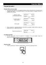 Preview for 25 page of Yamato FP 100 Instruction Manual