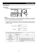 Предварительный просмотр 34 страницы Yamato FP 100 Instruction Manual