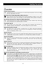 Предварительный просмотр 51 страницы Yamato FP 100 Instruction Manual