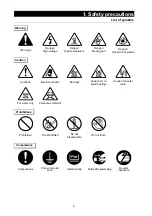 Предварительный просмотр 4 страницы Yamato IC103CW Manual