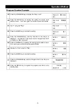 Предварительный просмотр 38 страницы Yamato IN602CS Instruction Manual