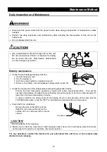 Предварительный просмотр 55 страницы Yamato IN602CS Instruction Manual